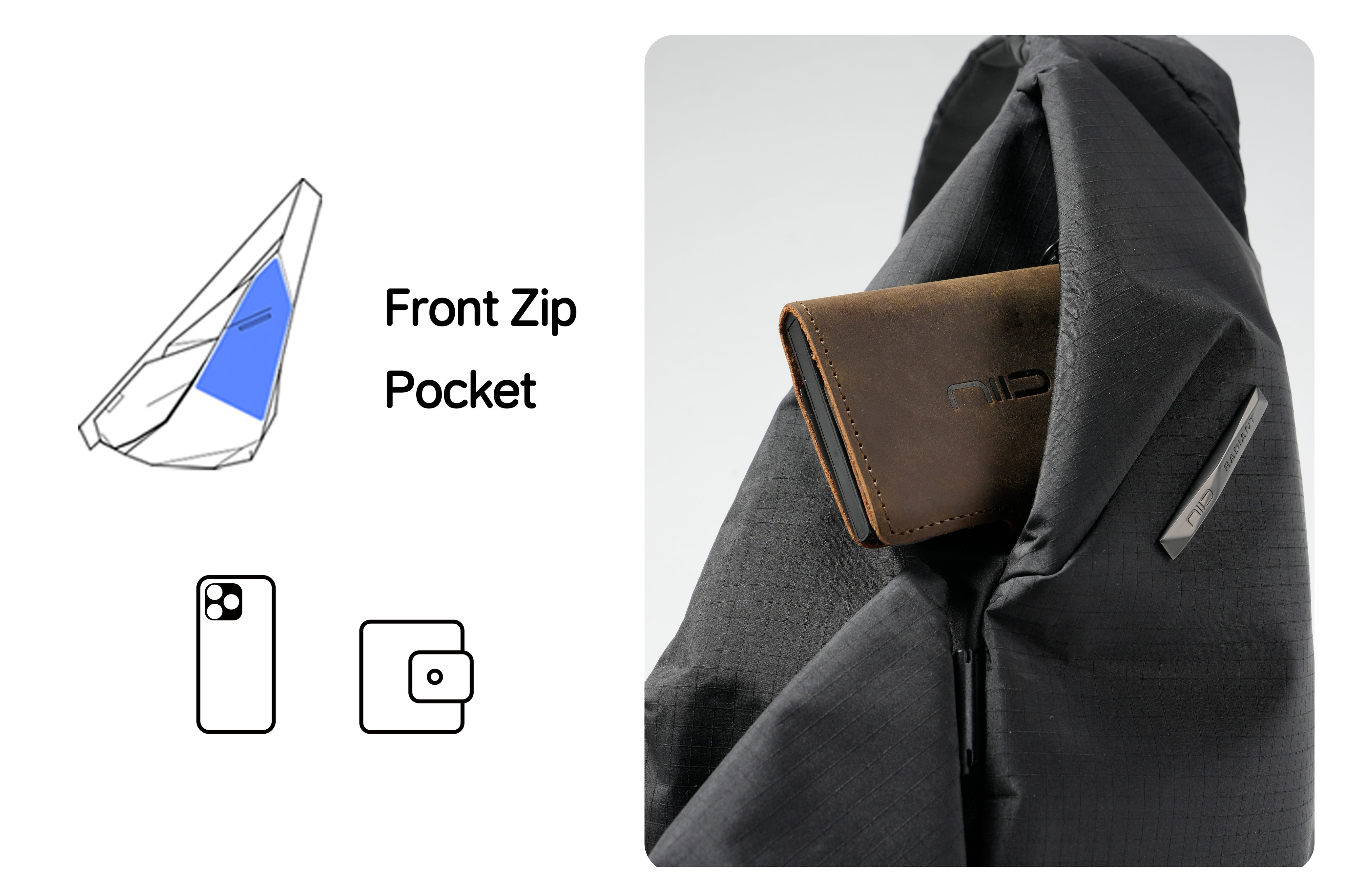 Radiant R2 Everyday Sling Bag - NIID