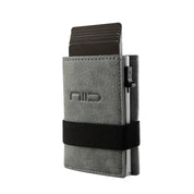 NIID Slide II Vegan Leather Mini Wallet Gray - NIID